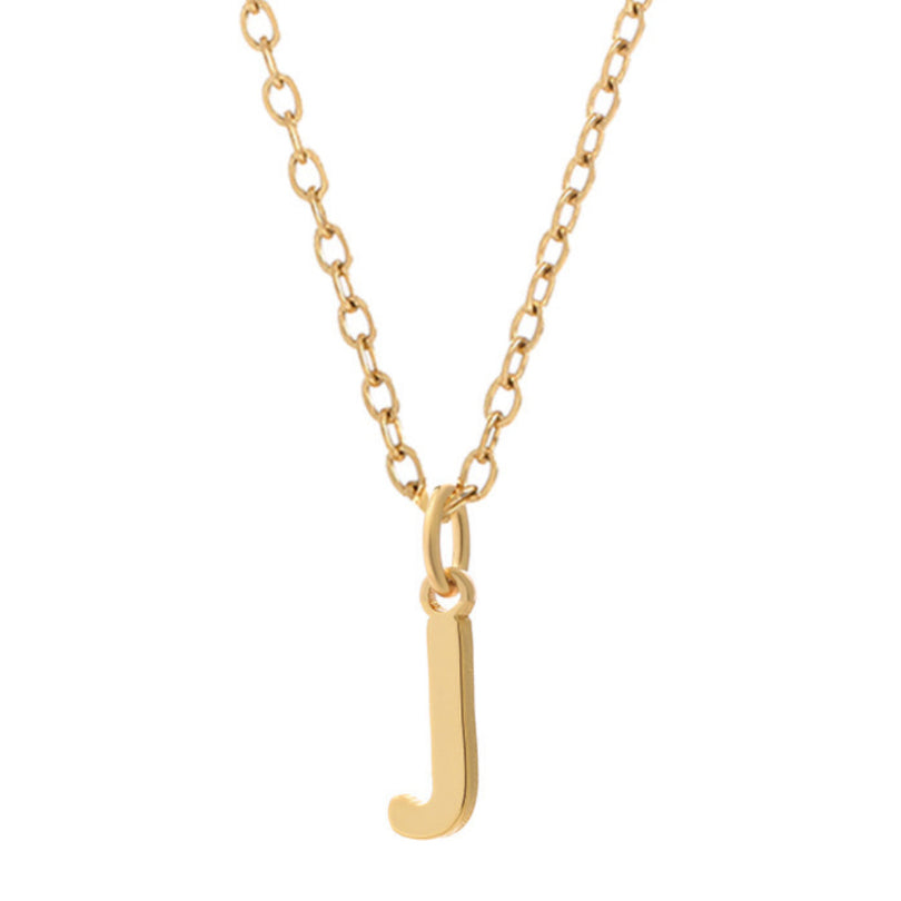 Minimalist Letter Stainless Steel Necklace